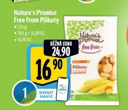 Albert Nature's Promise Free From Piškoty 120 g nabídka