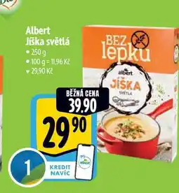 Albert Albert Jíška světlá 250 g nabídka