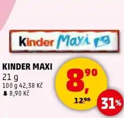 Penny Market Kinder maxi nabídka