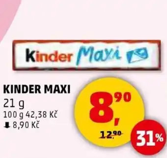 Penny Market Kinder maxi nabídka