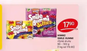 Flop NIMM2 SMILE GUMMI různé druhy 90-100 g nabídka