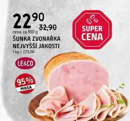 Terno Šunka zvonařka nejvyšší jakosti 100g nabídka