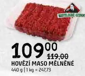 Terno Mleté maso hovězí 440g nabídka