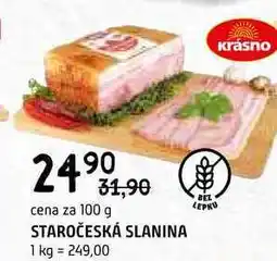 Terno Staročeská slanina 100g nabídka