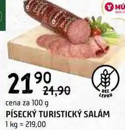 Terno Písecký Turistický salám 100 g nabídka