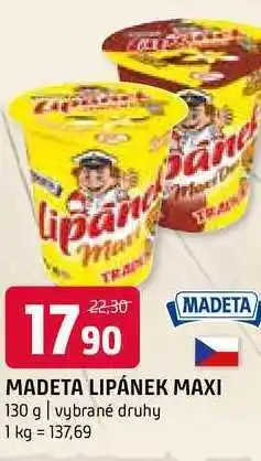 Terno Madeta Lipánek 130 g nabídka