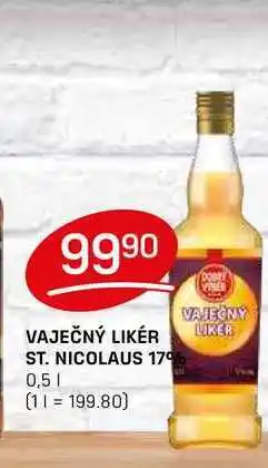 Flop VAJEČNÝ LIKÉR ST. NICOLAUS 17% 0,5l nabídka