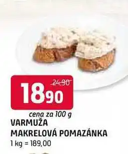 Terno Varmuža makrelová pomazánka 100g nabídka