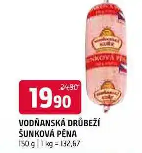 Terno Vodňanská drůbeží šunková pěna 150g nabídka