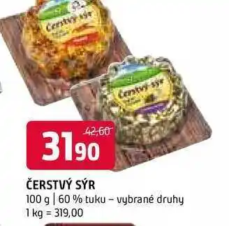 Terno Čerstvý sýr 100g nabídka