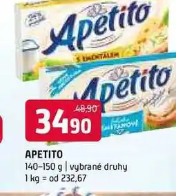 Terno Apetito 140-150 g vybrané druhy nabídka