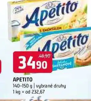 Terno Apetito 140-150 g vybrané druhy nabídka