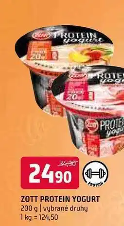 Terno Zott protein yogurt 200 g vybrané druhy nabídka