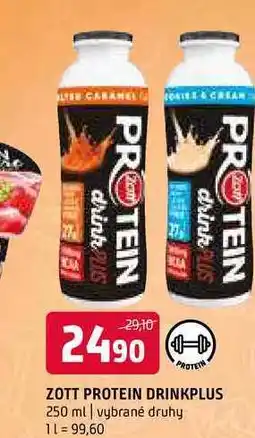 Terno Zott protein Drinkplus 250ml nabídka