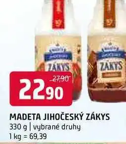 Terno Madeta Jihočeský Zákys 330g nabídka