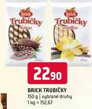 Terno Brick Trubičky 150 g vybrané druhy nabídka