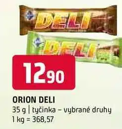 Terno Orion Deli 35g vybrané druhy nabídka