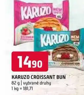 Terno Karuzo croissant bun 82g nabídka