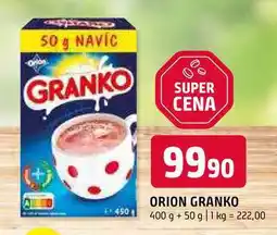 Terno Orion granko 400 g +50 g nabídka