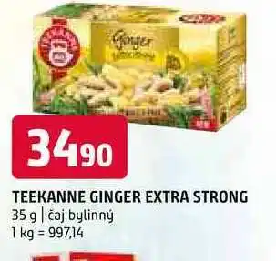 Terno Teekanne ginger extra strong 35 g čaj bylinný nabídka