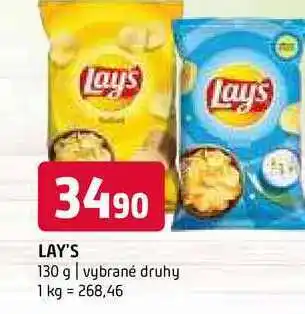 Terno Lay's 130g, vybrané druhy nabídka