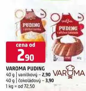 Terno Varoma puding 40 g vanilkový 40 g čokoládový nabídka