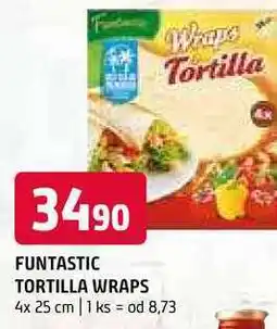 Terno Funtastic tortilla wraps 4x 25 cm nabídka