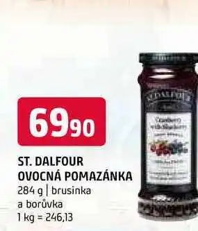 Terno ST. dalfour ovocná pomazánka 284 g brusinka a borůvka nabídka