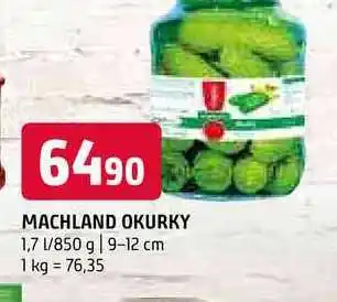 Terno Machland Okurky 1,7l 850g nabídka