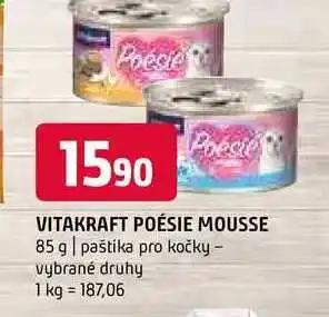 Terno Vitakraft Poésie Mousse 85g nabídka