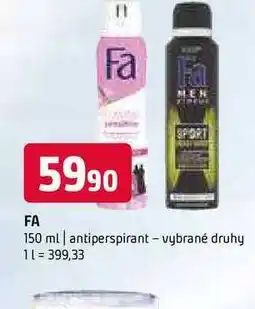 Terno FA 150 ml antiperspirant vybrané druhy nabídka