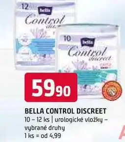 Terno Bella Control discreet urologické vložky 10-12 ks nabídka