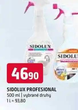 Terno Sidolux profesional 500 ml vybrané druhy nabídka