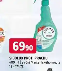 Terno Sidolux proti prachu 400 ml s vůní Marseillského mýdla nabídka