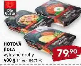 Terno Hotová jídla 400 vybrané druhy nabídka