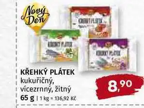 Terno Křehký plátek kukuřičný, vícezrnný, žitný 65 g nabídka