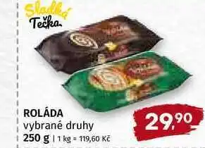 Terno Roláda vybrané druhy 250 g nabídka