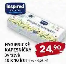 Terno Hygienické kapesníky 3vrstvé 10 x 10 ks nabídka