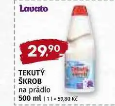 Terno Tekutý škrob na prádlo 500ml nabídka