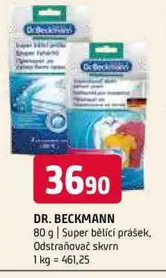 Terno DR.Beckmann 80 g Super bělící prášek, Odstraňovač skvrn nabídka