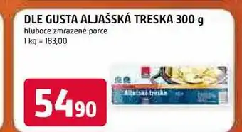 Terno Dle gusta aljašská treska 300 g hluboce zmrazené porce nabídka