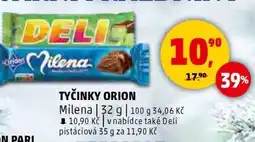 Penny Market Tyčinky orion nabídka