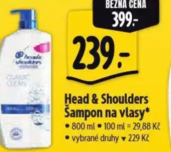 Albert Head & Shoulders Šampon na vlasy nabídka