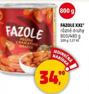 Penny Market Fazole xxl nabídka