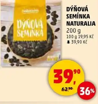 Penny Market Dýňová semínka naturalia nabídka