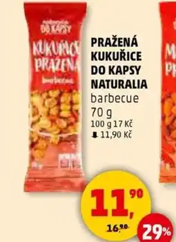 Penny Market Pražená kukuřice do kapsy naturalia nabídka