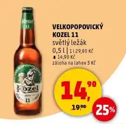 Penny Market Velkopopovický kozel 11 nabídka