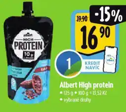 Albert Albert High protein nabídka