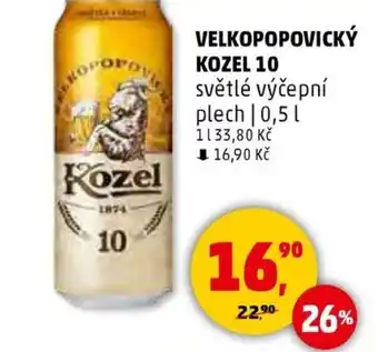 Penny Market Velkopopovický kozel 10 nabídka