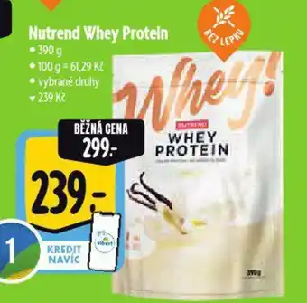 Albert Nutrend Whey Protein nabídka